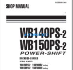 WB140PS-2 WB150PS-2 Shop Manual
