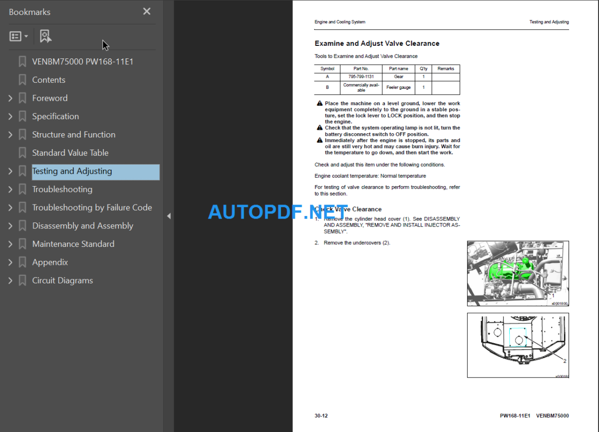 PW168-11E1 Shop Manual