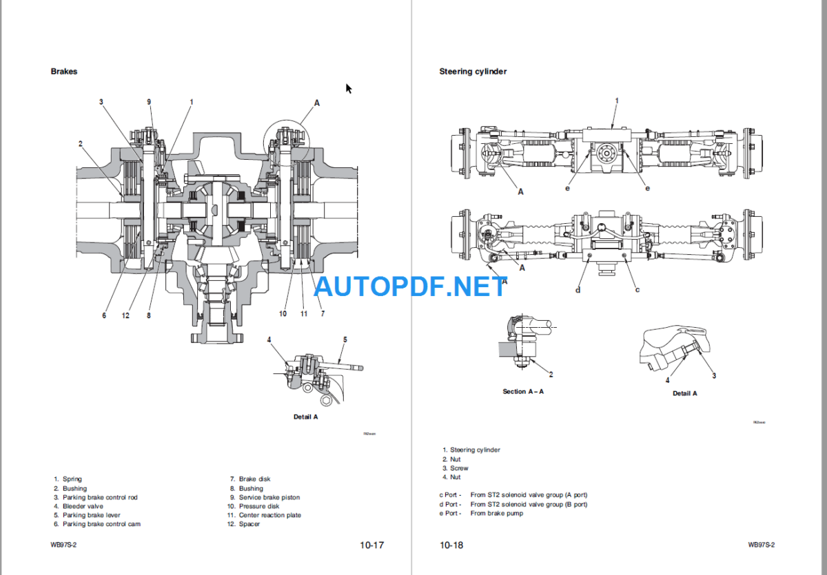 WB97S-2 (97SF10001 and UP) Shop Manual