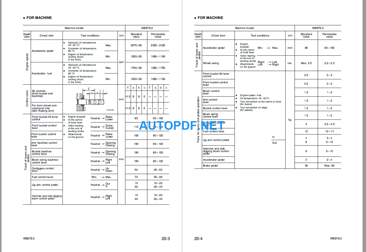 WB97S-2 (97SF10001 and UP) Shop Manual