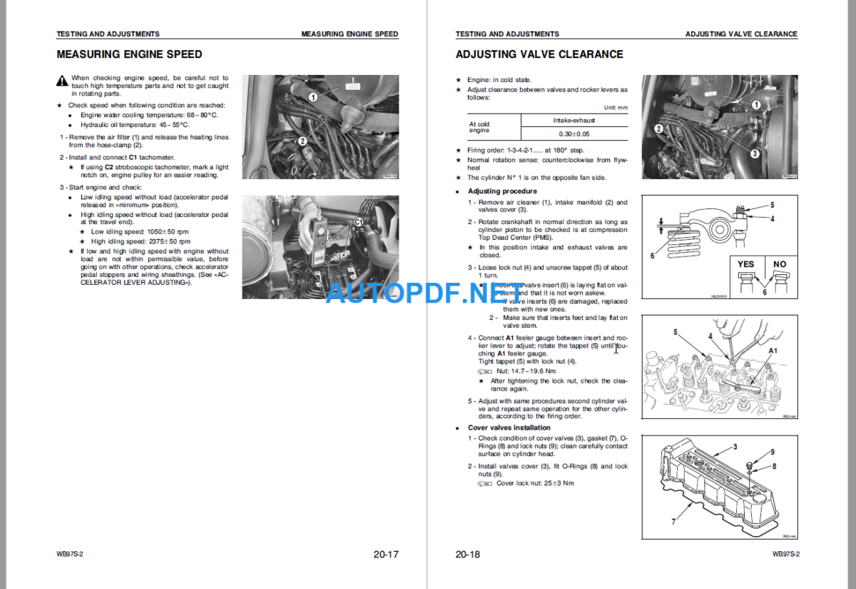 WB97S-2 (97SF10001 and UP) Shop Manual