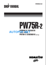 PW75R-2 (22E0200243 and up) Shop Manual