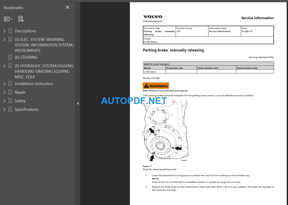 L110E Service Repair Manual