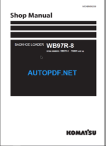 WB97R-8 (F60001 and up) Shop Manual