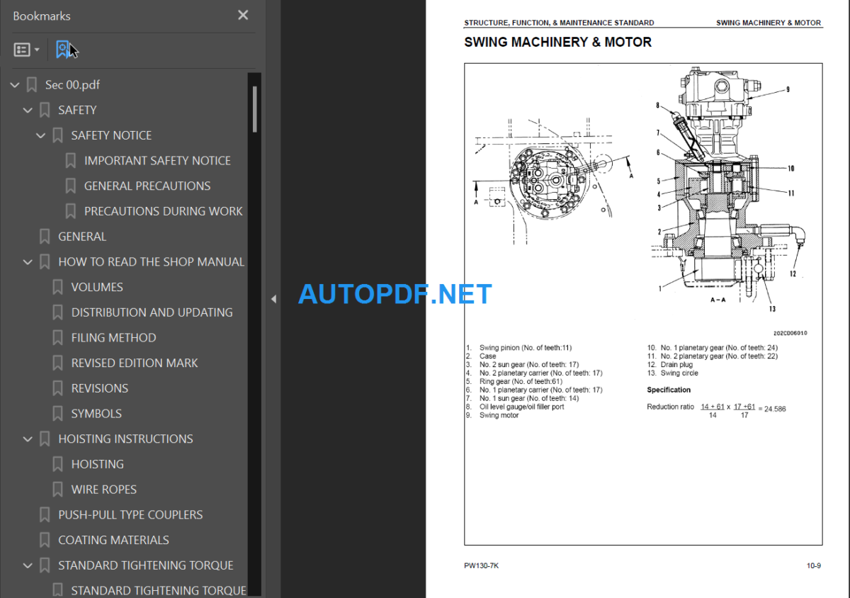 PW130-7K Shop Manual