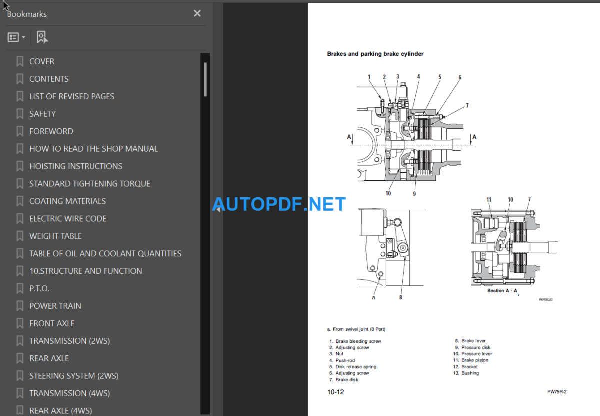 PW75R-2 (22E0200243 and up) Shop Manual