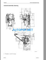 Komatsu D155C-1 Shop Manual