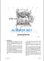 Komatsu D65EX PX-12 (EU SPEC) Shop Manual