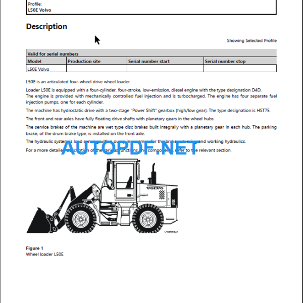 L50E Service Repair Manual