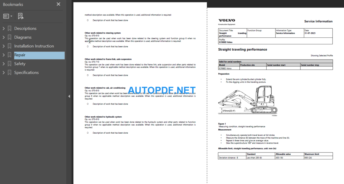 ECR88D Service Repair Manual