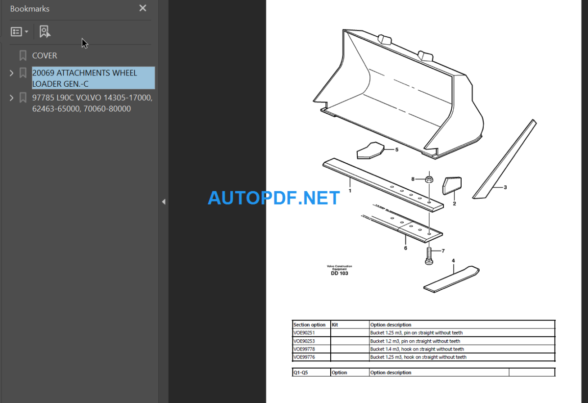 L90C Parts Manual