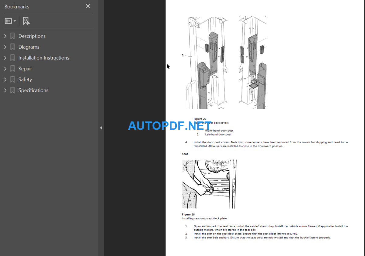 G710B Service Repair Manual