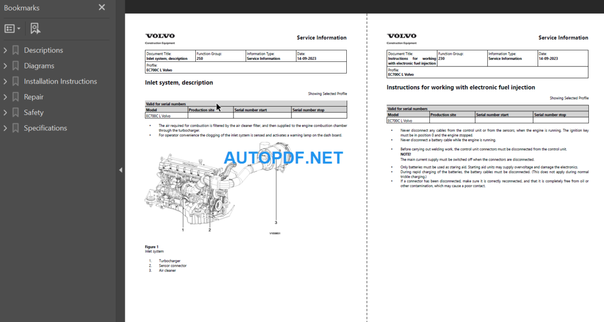 EC700C L Service Manual