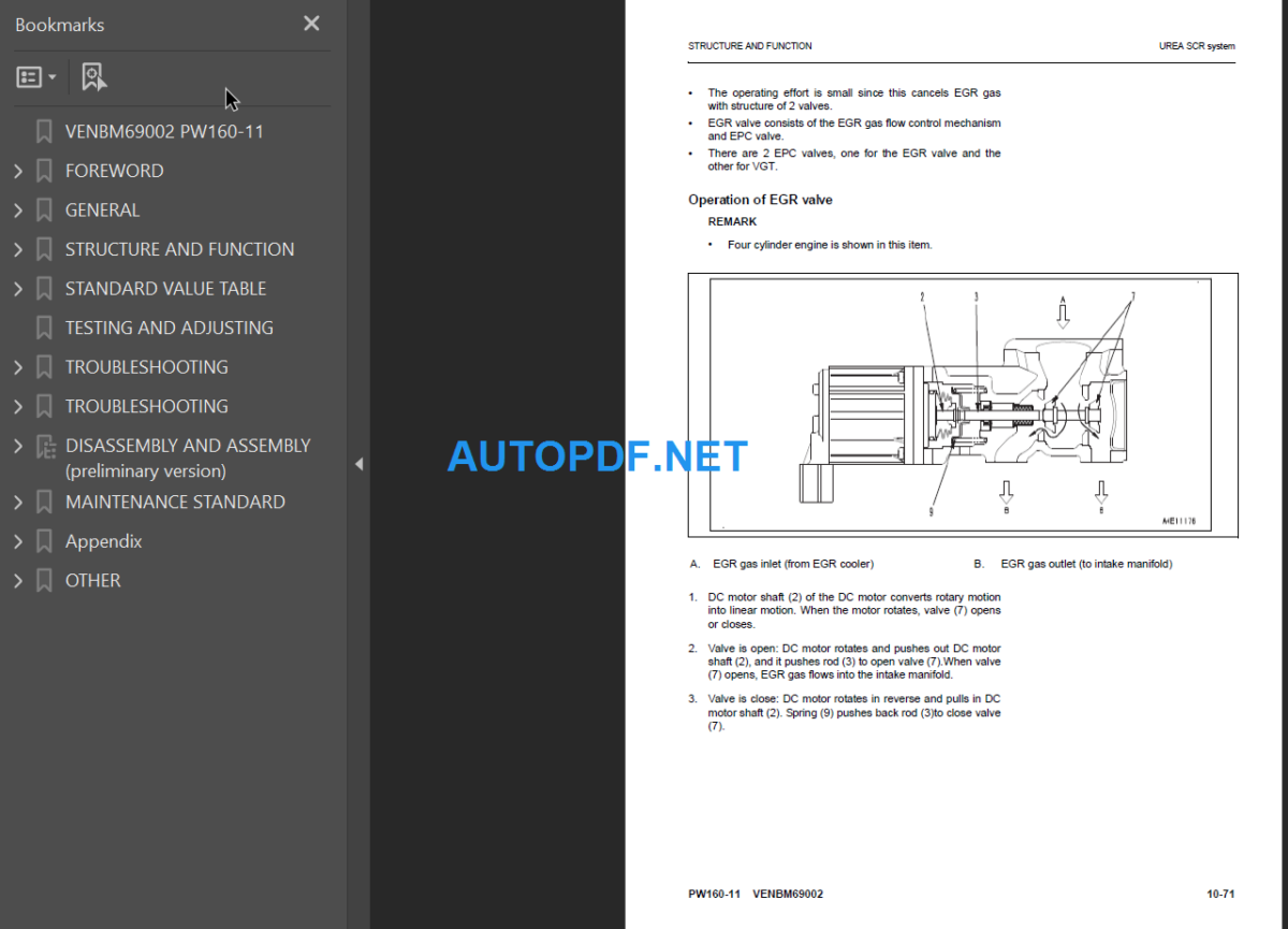 PW160-11 Shop Manual