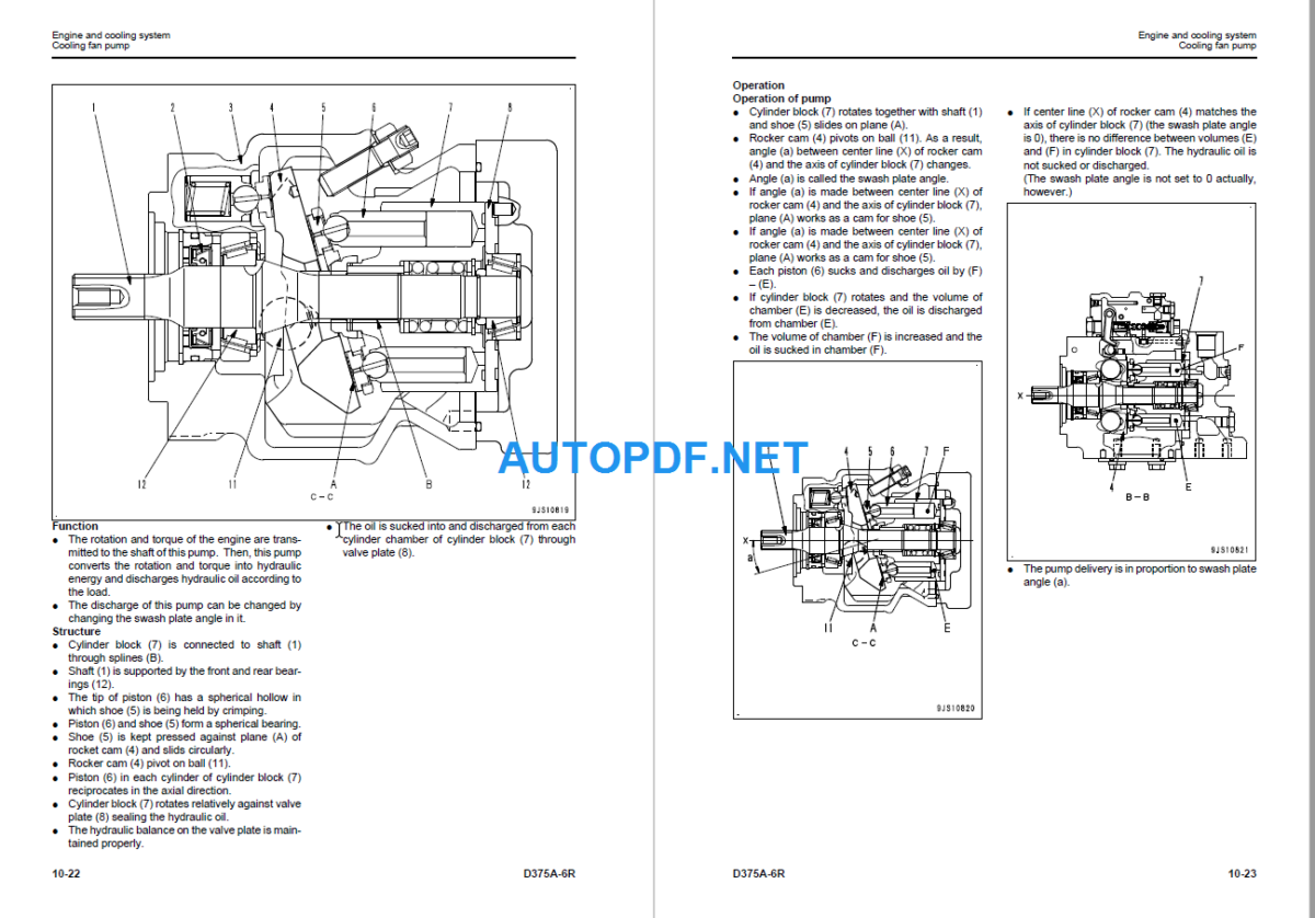 Komatsu D375A-6R Shop Manual