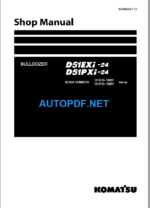 Komatsu D51EXI-24 D51PXI-24 Shop Manual