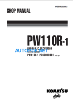 PW110R-1 (2260010001 and up) Shop Manual