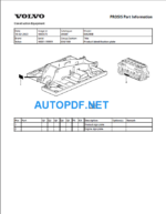 EW200B Parts Catalog Manual