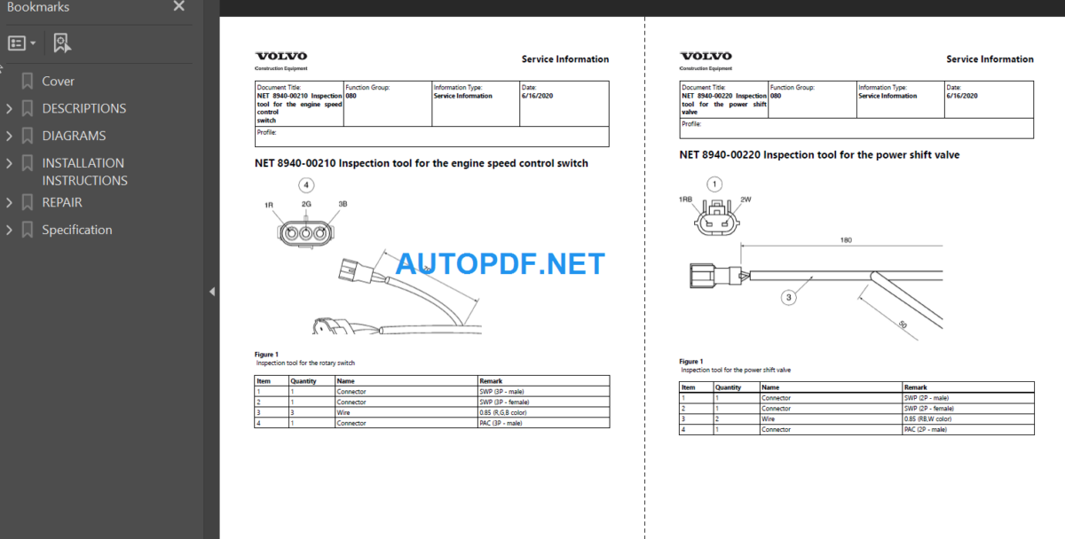 EC140 LCM Service Repair Manual