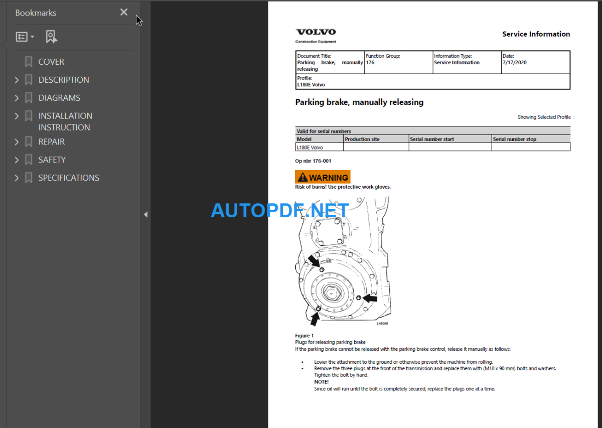 L180E Service Repair Manual