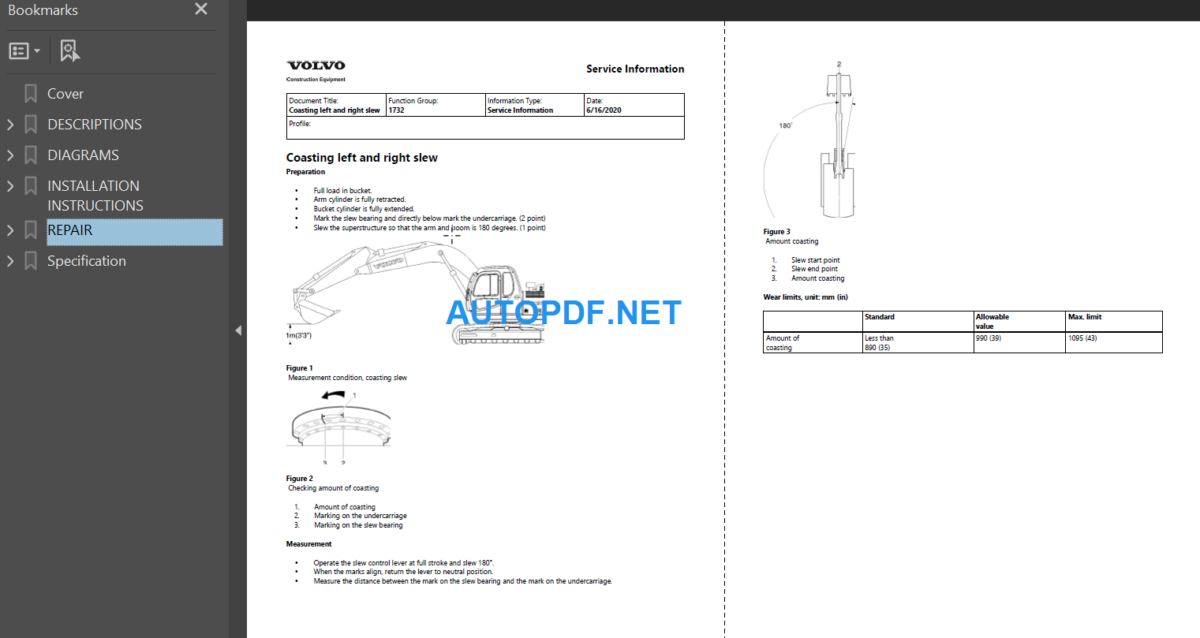 EC140 LCM Service Repair Manual