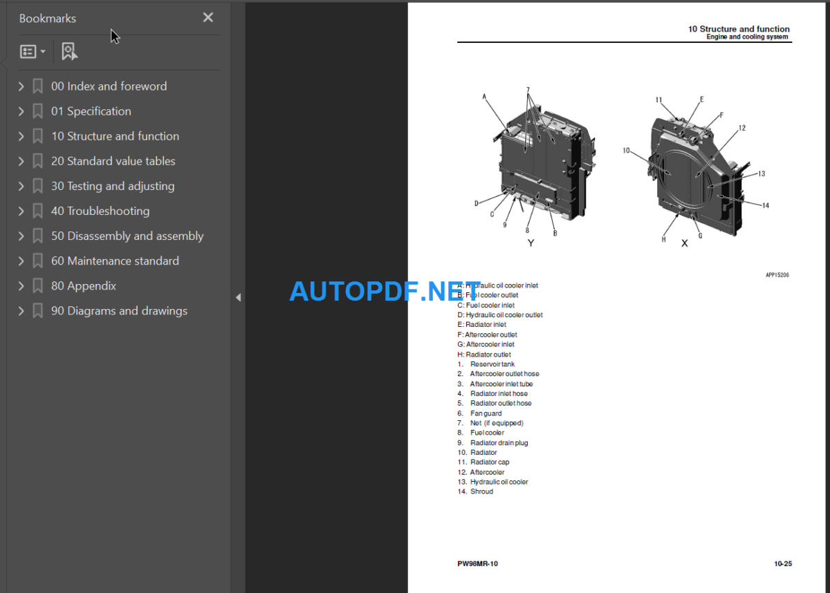 PW98MR-10 Shop Manual