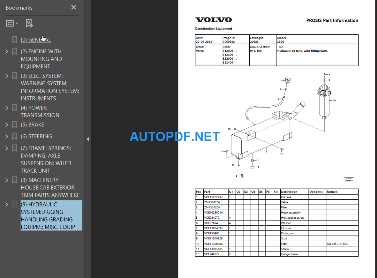 L30G Parts Manual