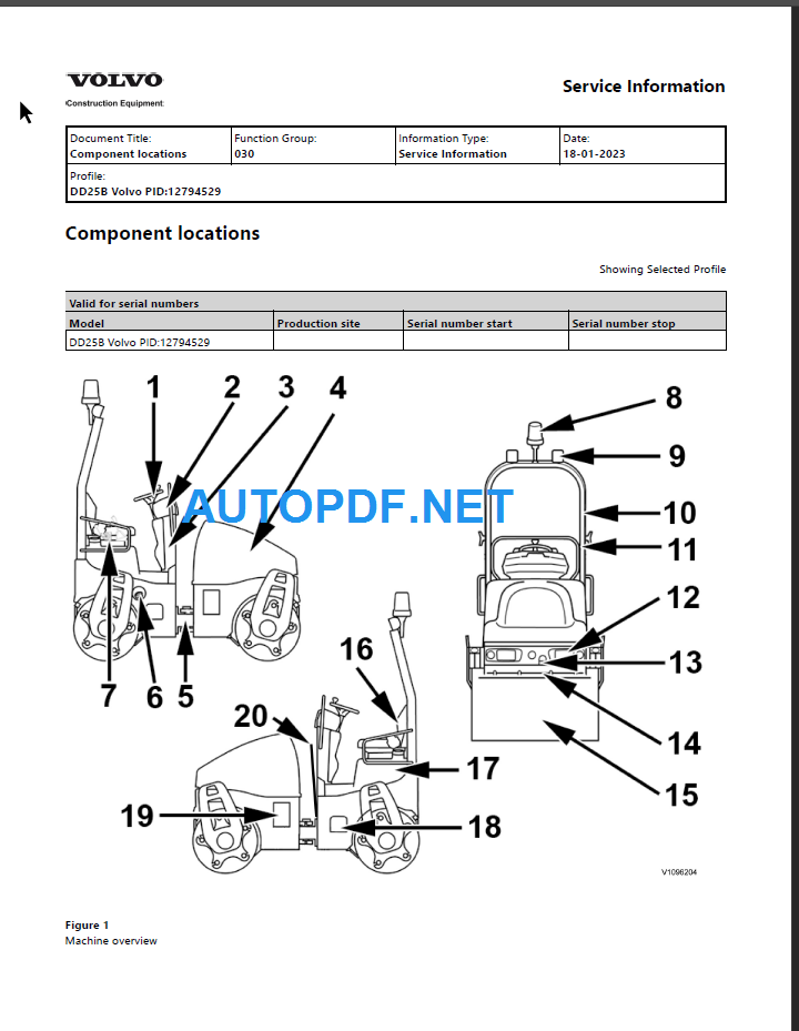 DD25B Service Repair Manual