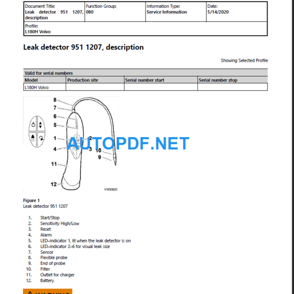 L180H Service Repair Manual