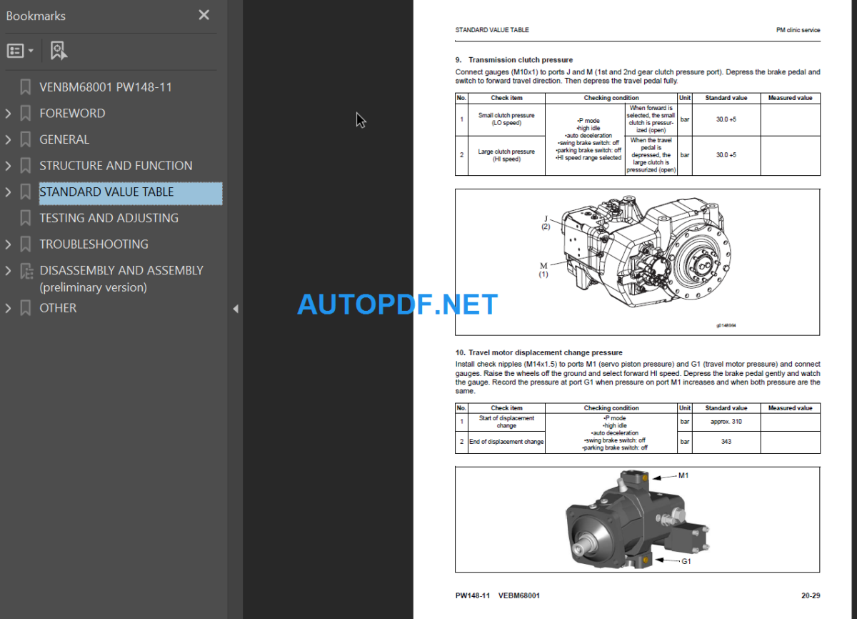 PW148-11 Plus Shop Manual