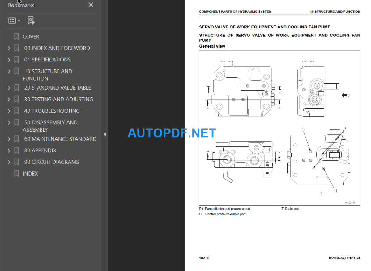 D51EX PX-24 Shop Manual