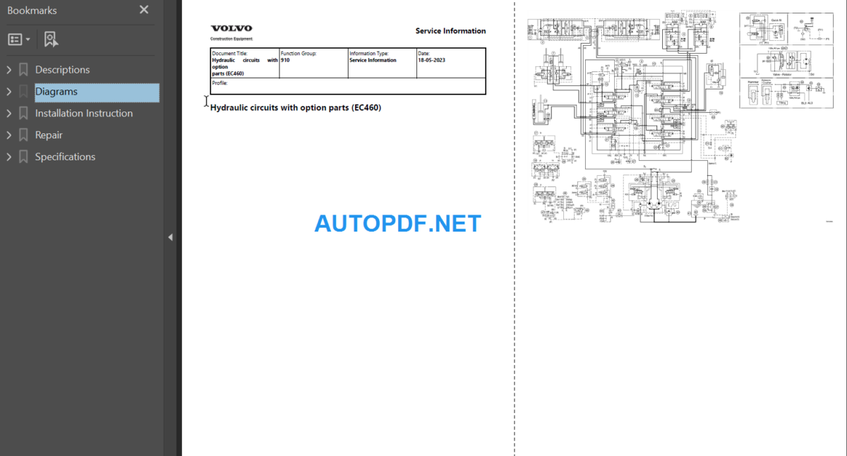 EC460LC Service Repair Manual