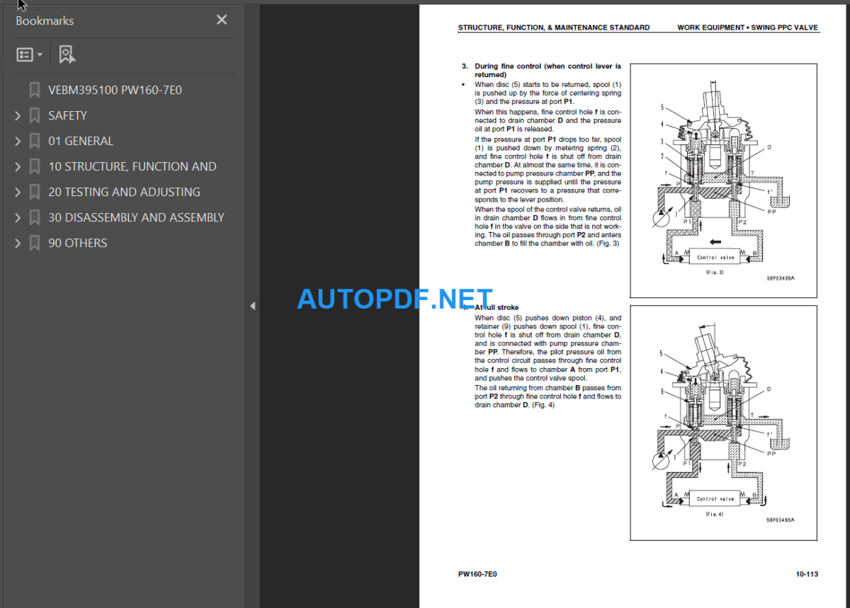 PW160-7E0 Shop Manual