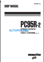 PW95R-2 (21D55200330 and up) Shop Manual