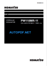 PW118MR-11 Shop Manual