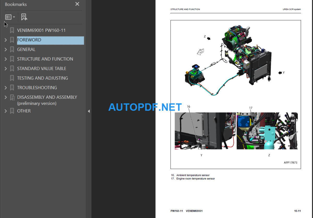 PW160-11 (H65051 and up) Shop Manual