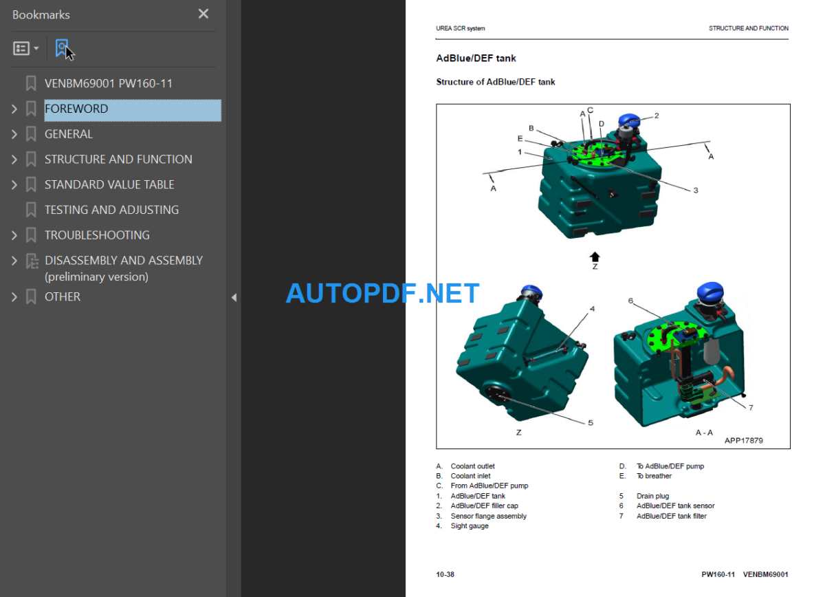 PW160-11 (H65051 and up) Shop Manual