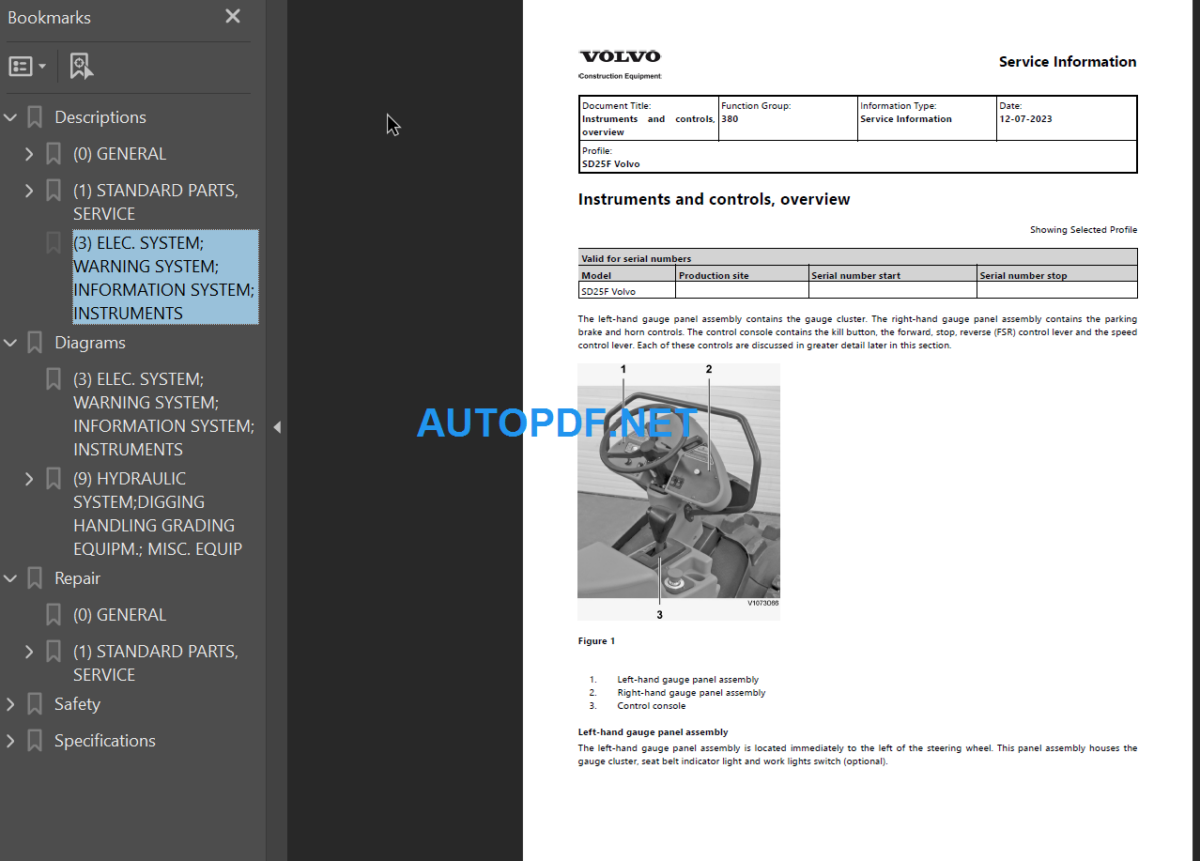 SD25F Service Repair Manual