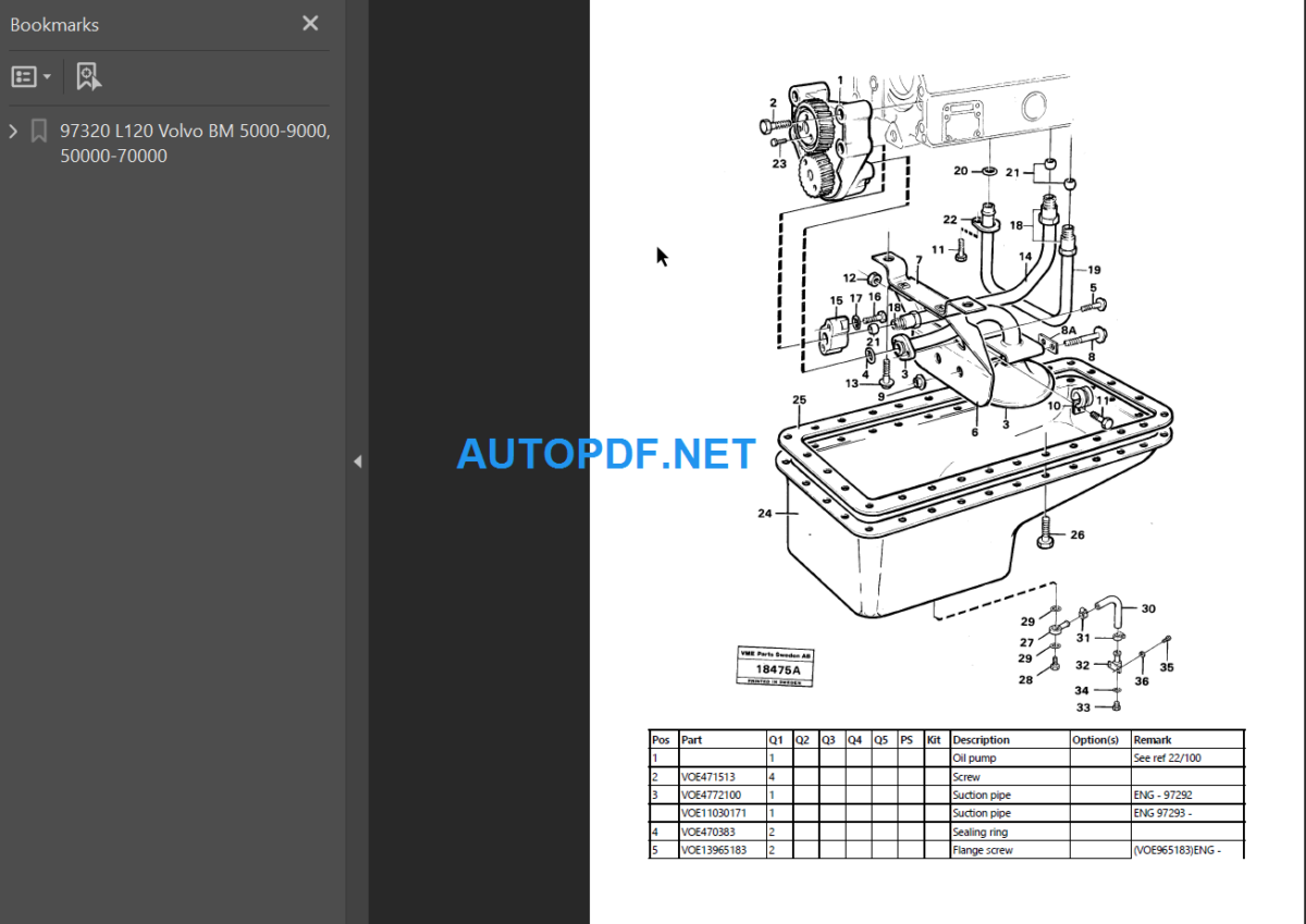 L120 BM Parts Manual