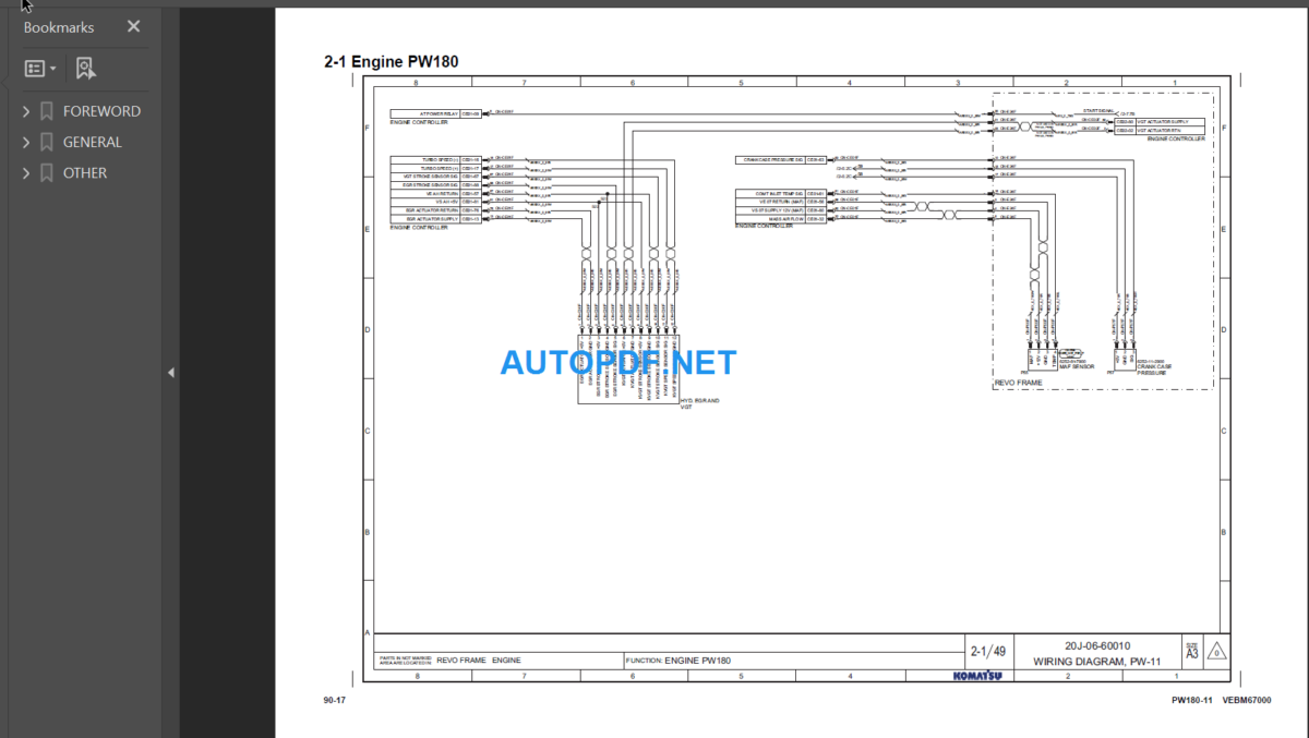 PW180-11 (H75051 and up Preliminary Version) Shop Manual