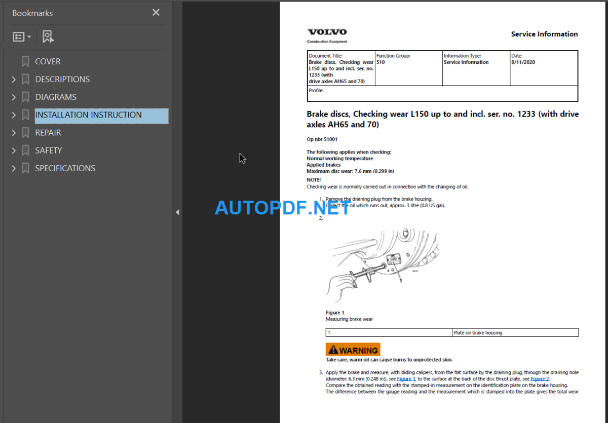 BM L180C CO Service Repair Manual