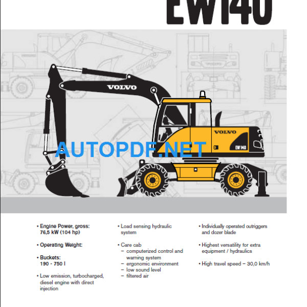 EW140 Service Repair Manual
