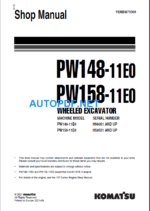 PW148-11E0, PW158-11E0 Shop Manual 2021