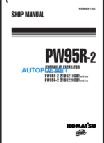 PW95R-2 (21D0210001, 21D0220001 and up) Shop Manual