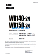 WB140-2N, WB150-2N Shop Manual