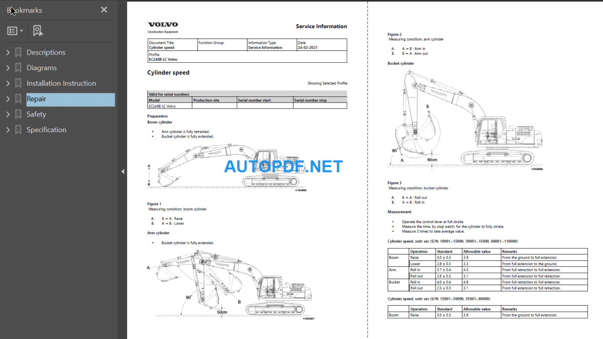 EC240B LR Service Repair Manual