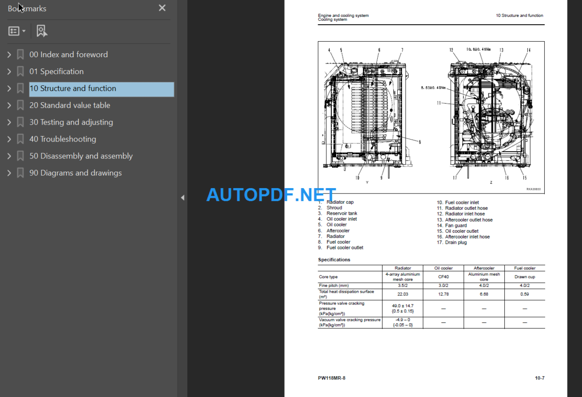 PW118MR-8 (F00003 and up) Shop Manual