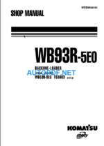 WB93R-5E0 Shop Manual