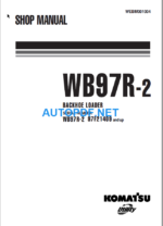 WB97R-2 Shop Manual