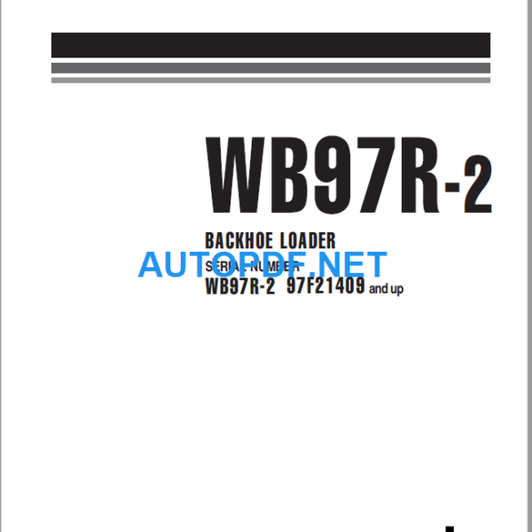 WB97R-2 Shop Manual